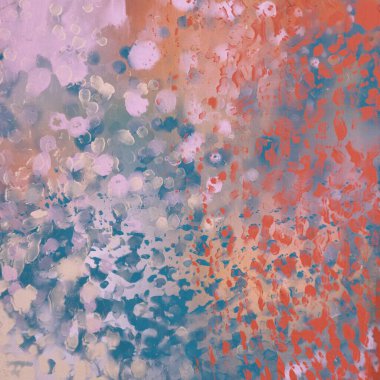 Metin için yeri olan boya lekeleriyle soyut arkaplan