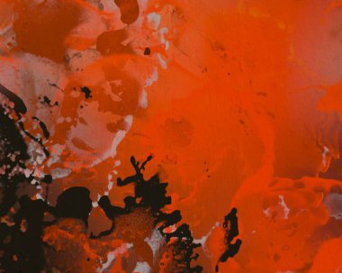 Boya lekeleriyle soyut arkaplan