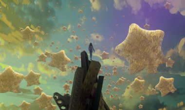 metin için alanı olan soyut kavramsal yaratıcı arkaplan