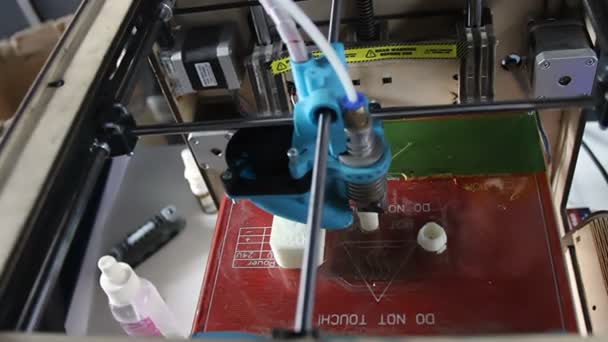 3D Printer At Work — Stock Video