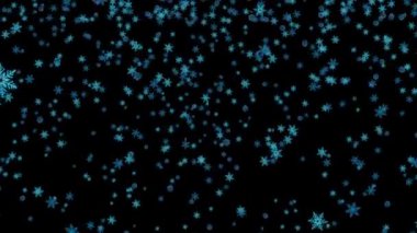 Sorunsuz döngü düşen kar