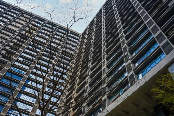 Modern bina ofis binasının yakınına.