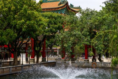 Baomo Garden, Lingnan Klasik Bahçe Peyzajı, Guangzhou, Çin