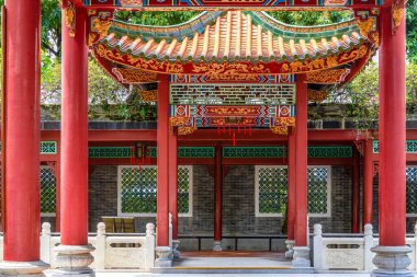 Baomo Garden, Lingnan Klasik Bahçe Peyzajı, Guangzhou, Çin