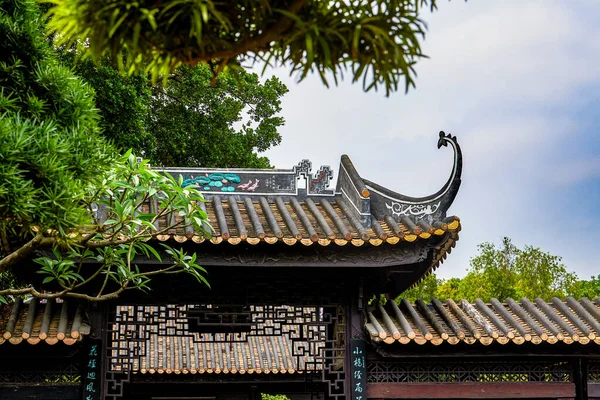 Baomo Garden Lingnan Paisagem Jardim Clássico Guangzhou China — Fotografia de Stock