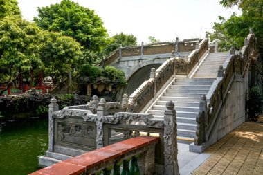 Banyo Bahçesi, Lingnan Klasik Bahçe Peyzajı Guangzhou, Çin
