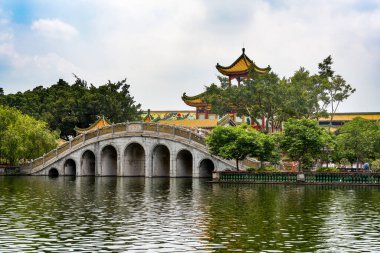 Banyo Bahçesi, Lingnan Klasik Bahçe Peyzajı Guangzhou, Çin