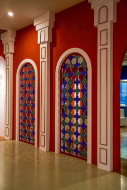 Suriye tarzı kemerli pencere tasarımı