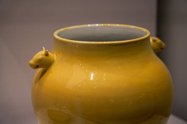 Hong Kong 'daki Saray Müzesi' nde sergilenen nefis porselenler..