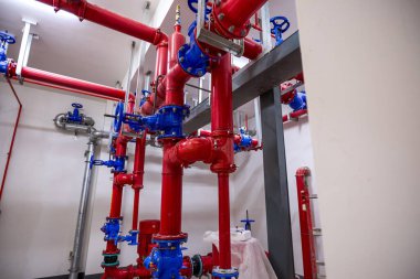 Modern bina için yeni su vanası su borusu altyapısı