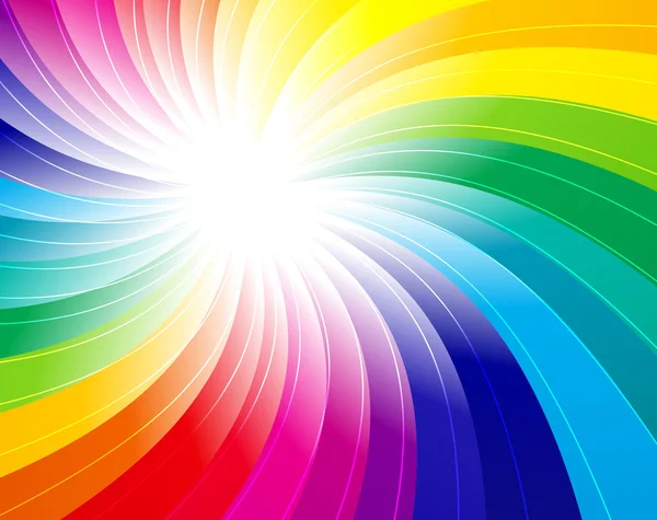 Rainbow concept background — Stock Vector
