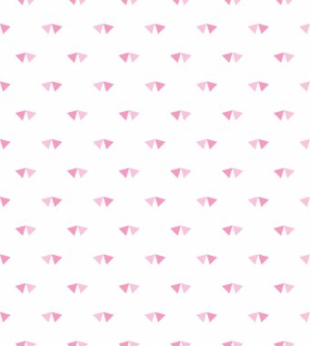 Şirin pembe papyon desen vektörü