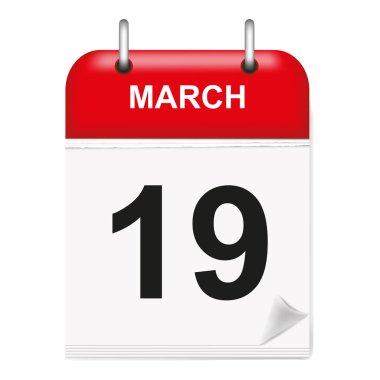 19 Mart, Takvim Simgesi