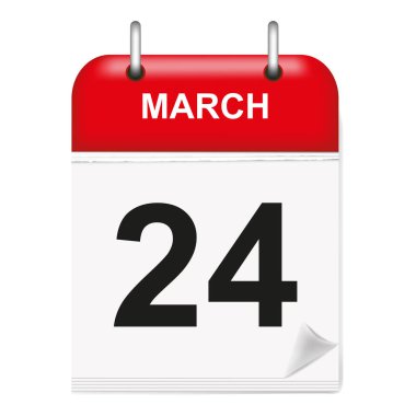 24 Mart, Takvim Simgesi