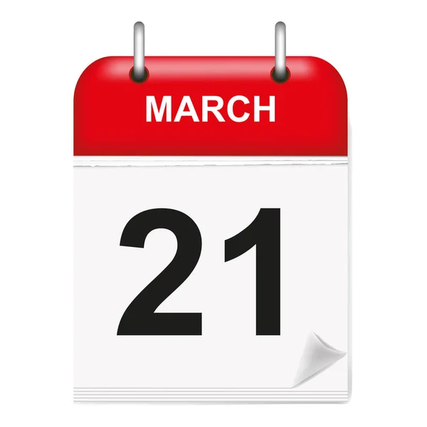 21 Mart, Takvim Simgesi