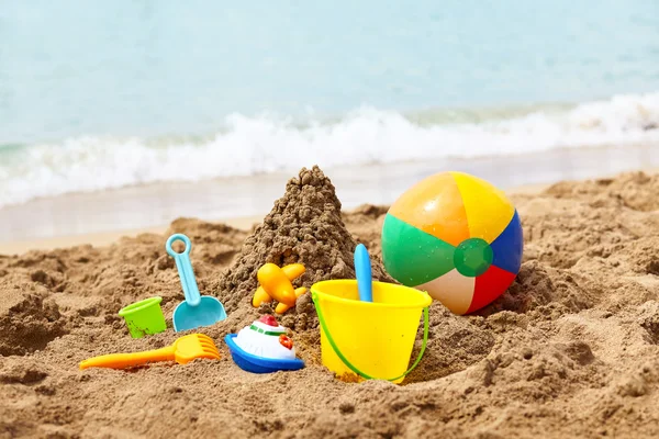 Childrens beach toys — Stock Photo, Image