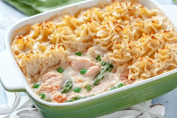 Salmon shepherds pie — Stock Photo, Image