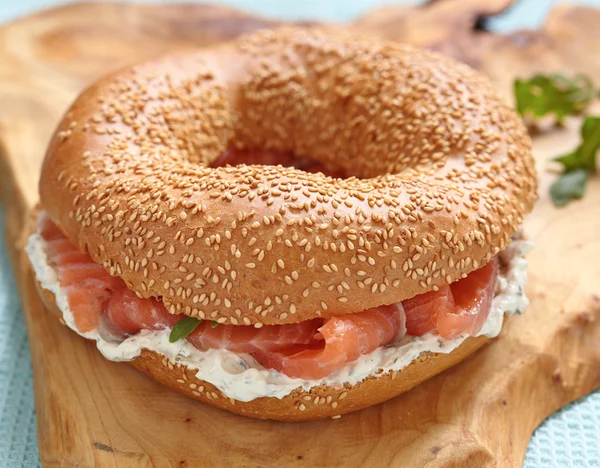 Bagel y lox — Foto de Stock