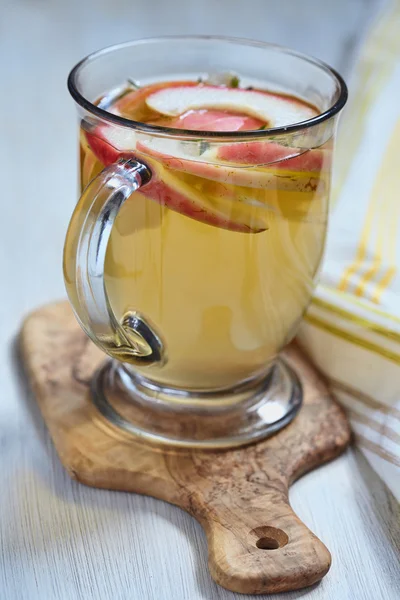 Apple hot tea — Stock Photo, Image