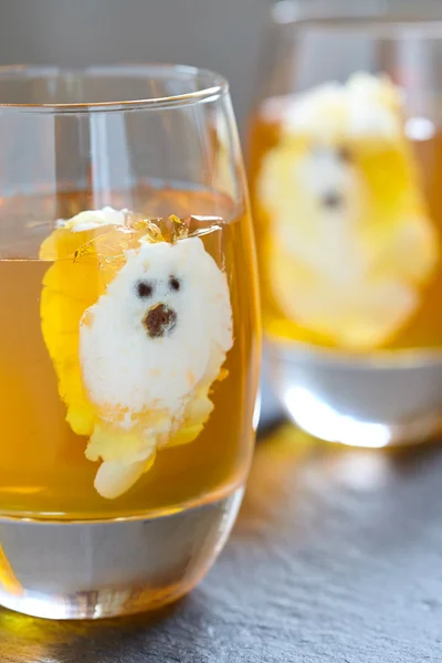 Ghost Jello Treats — Stock Photo, Image