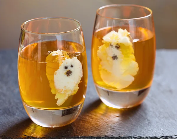 Ghost Jello Treats — Stock Photo, Image