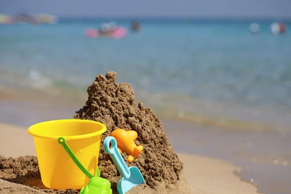 Leksaker till barn beach — Stockfoto