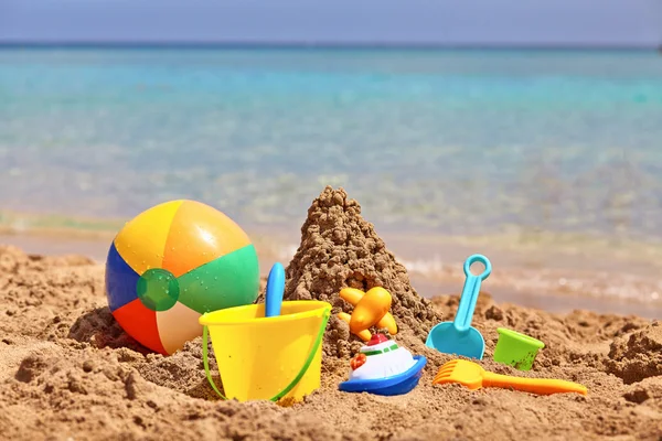Juguetes de playa infantiles — Foto de Stock