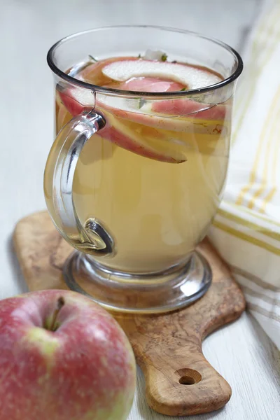 Apple hot tea — Stock Photo, Image