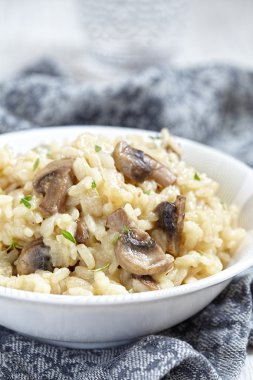 Mantarlı Risotto