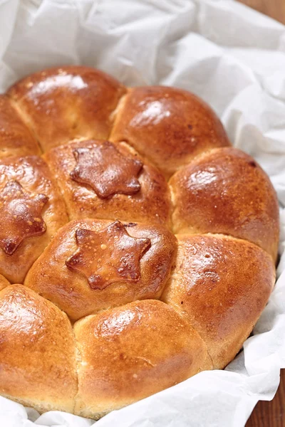 Pikanter Fleischkuchen — Stockfoto