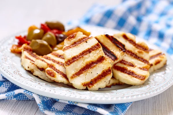 Formaggio di Halloumi — Foto Stock