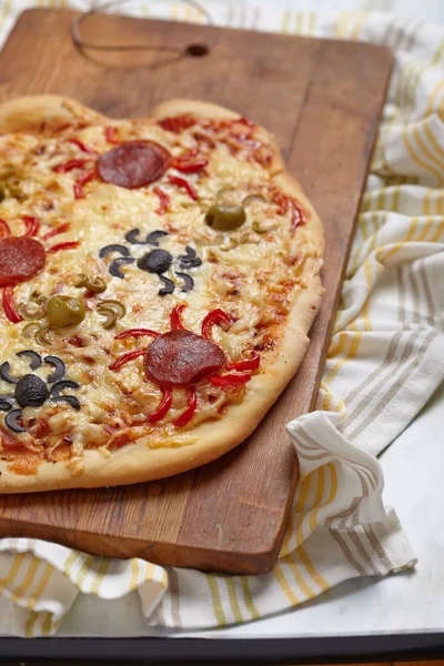 Spider pizza — Stock Photo, Image