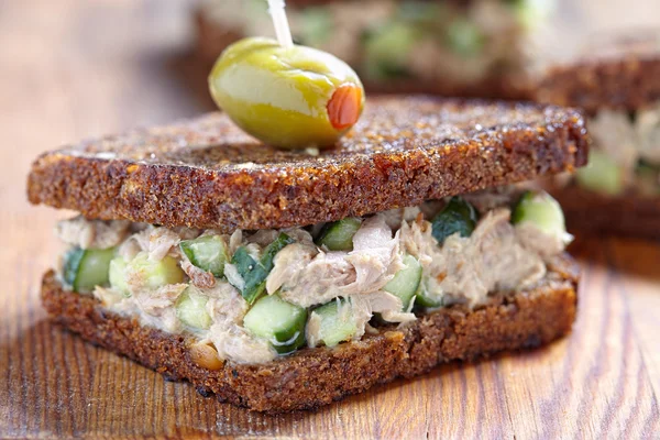 Tuna salad sandwich — Stock Photo, Image