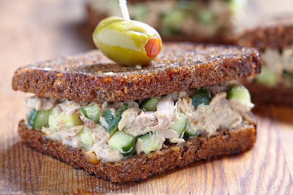 Sanduíche de salada de atum — Fotografia de Stock