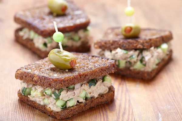 Tuna salad sandwich — Stock Photo, Image