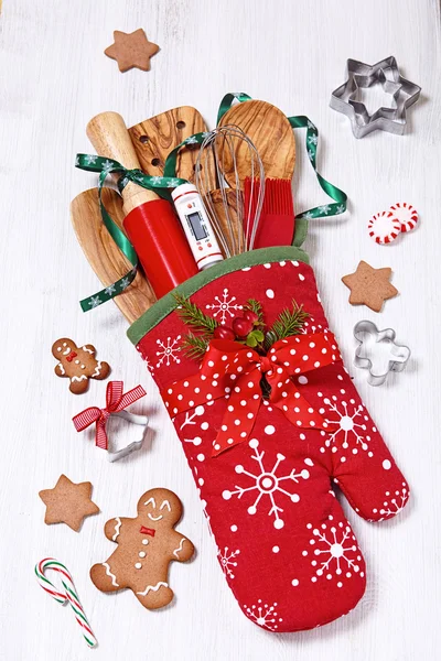 Stuffed baking mitt — Stock Photo, Image