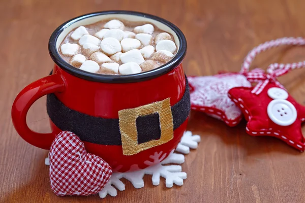 Hot chocolate and marshmallows — Stock Photo, Image