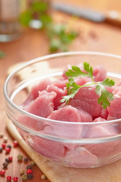 Raw pork meat Stock Picture