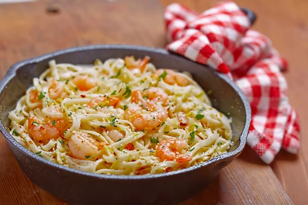 Shrimp Scampi — Stock Photo, Image