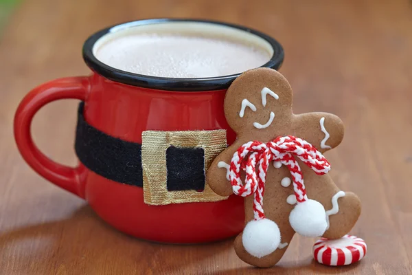 Chocolate quente e marshmallows — Fotografia de Stock