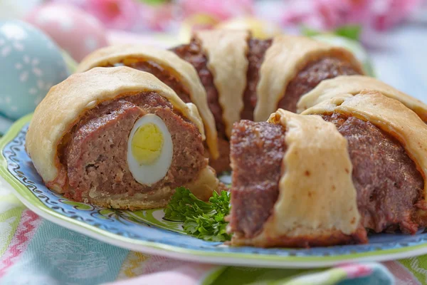 Meatloaf ring — Stock Photo, Image