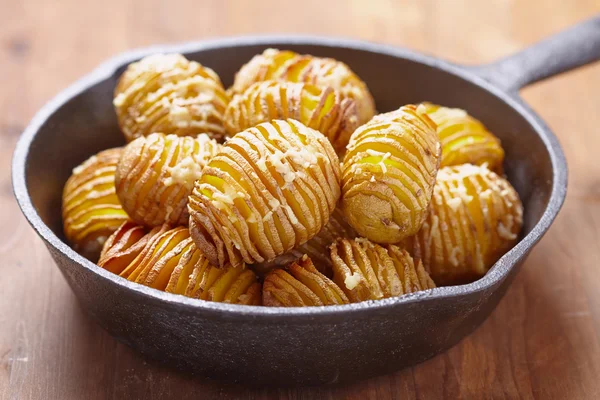 Hasselback potatoes — Stock Photo, Image