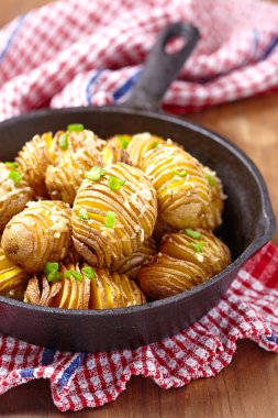 Hasselback Patates