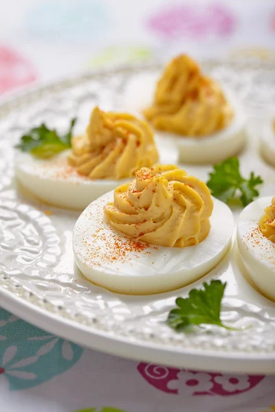 Deviled eggs — Stock Photo, Image