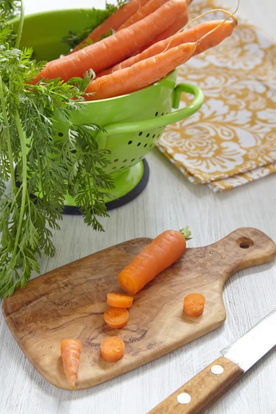 Fresh carrots — Stock Photo, Image