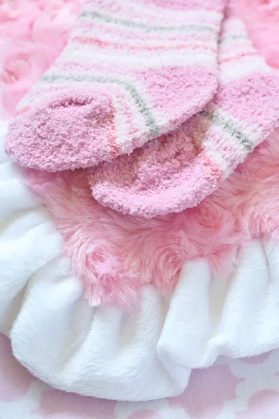 Layette for newborn baby girl — Stock Photo, Image