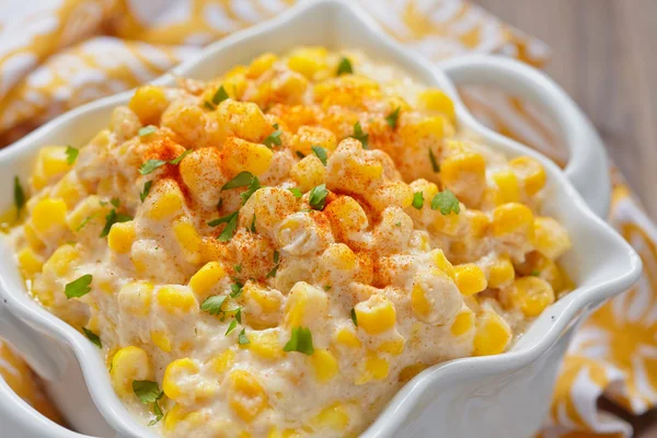 Creamy corn — Stock Photo, Image