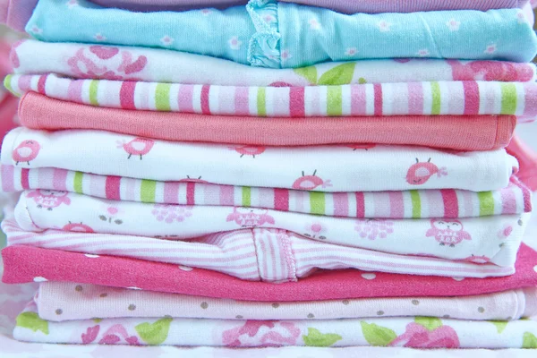 Layette for newborn baby girl — Stock Photo, Image