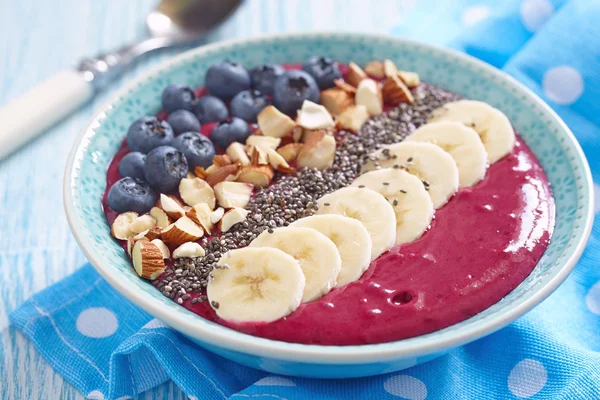 Breakfast berry smoothie bowl