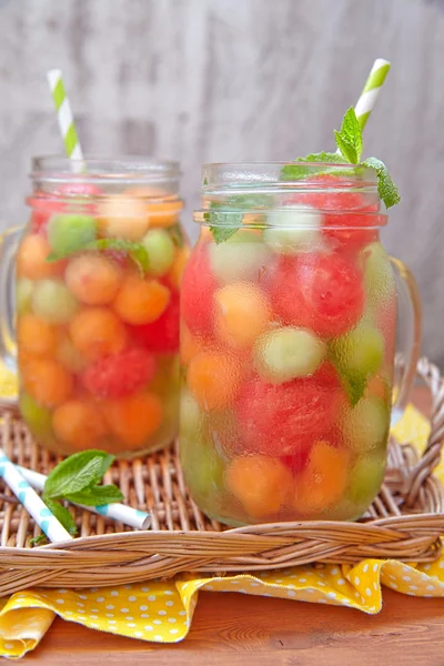 Cocktail de melão — Fotografia de Stock